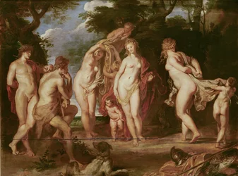 El juicio de Paris, c.1605